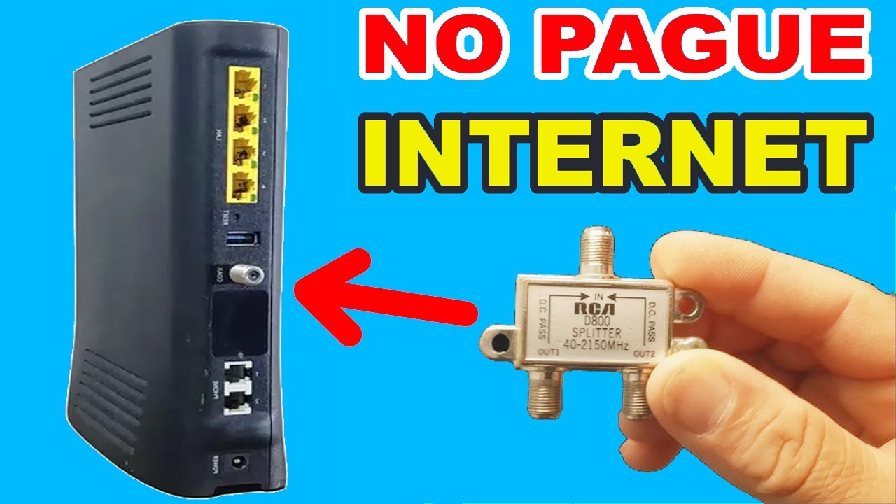 Coloca un Splitter al televisor y mira Cualquier Canal de TV en HD!!