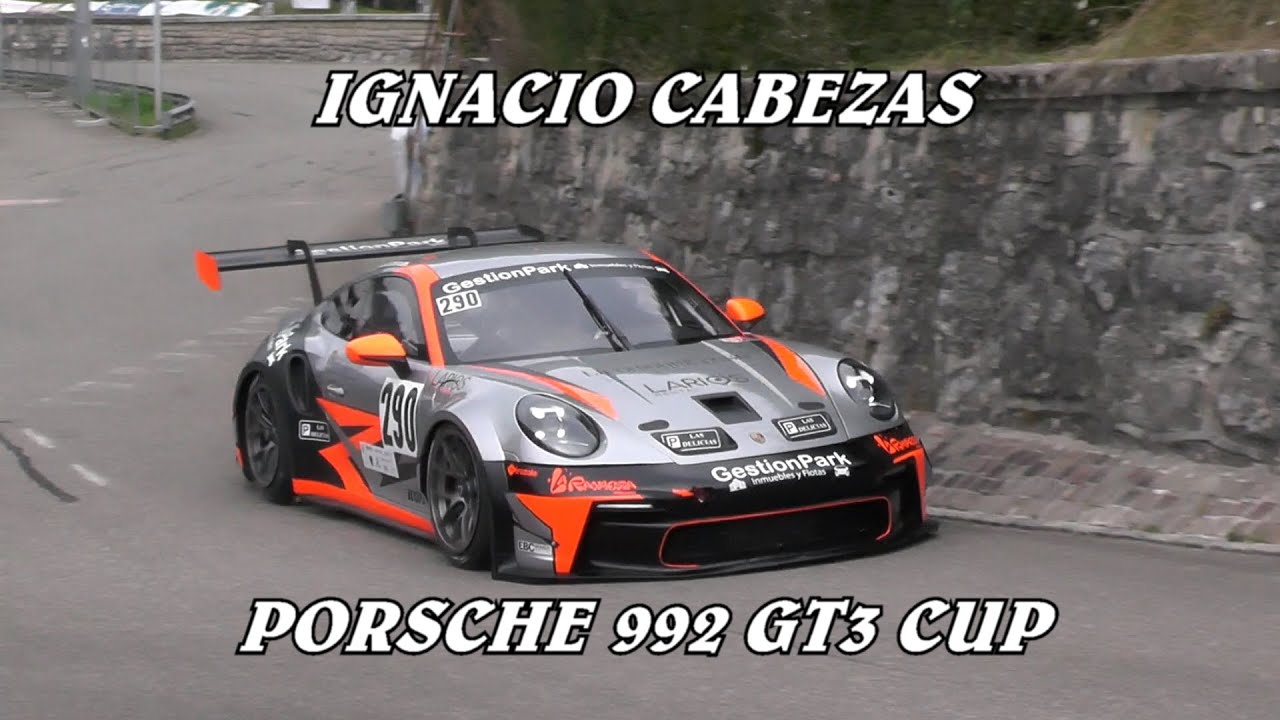 COURSE DE COTE ST.URSANNE - LES RANGIERS 2025 | IGNACIO CABEZAS | PORSCHE 992 GT3 CUP | VIDEOCLIP