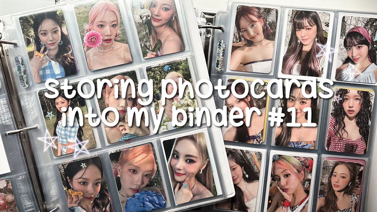storing photocards #11! twice, nct, loona, & more!