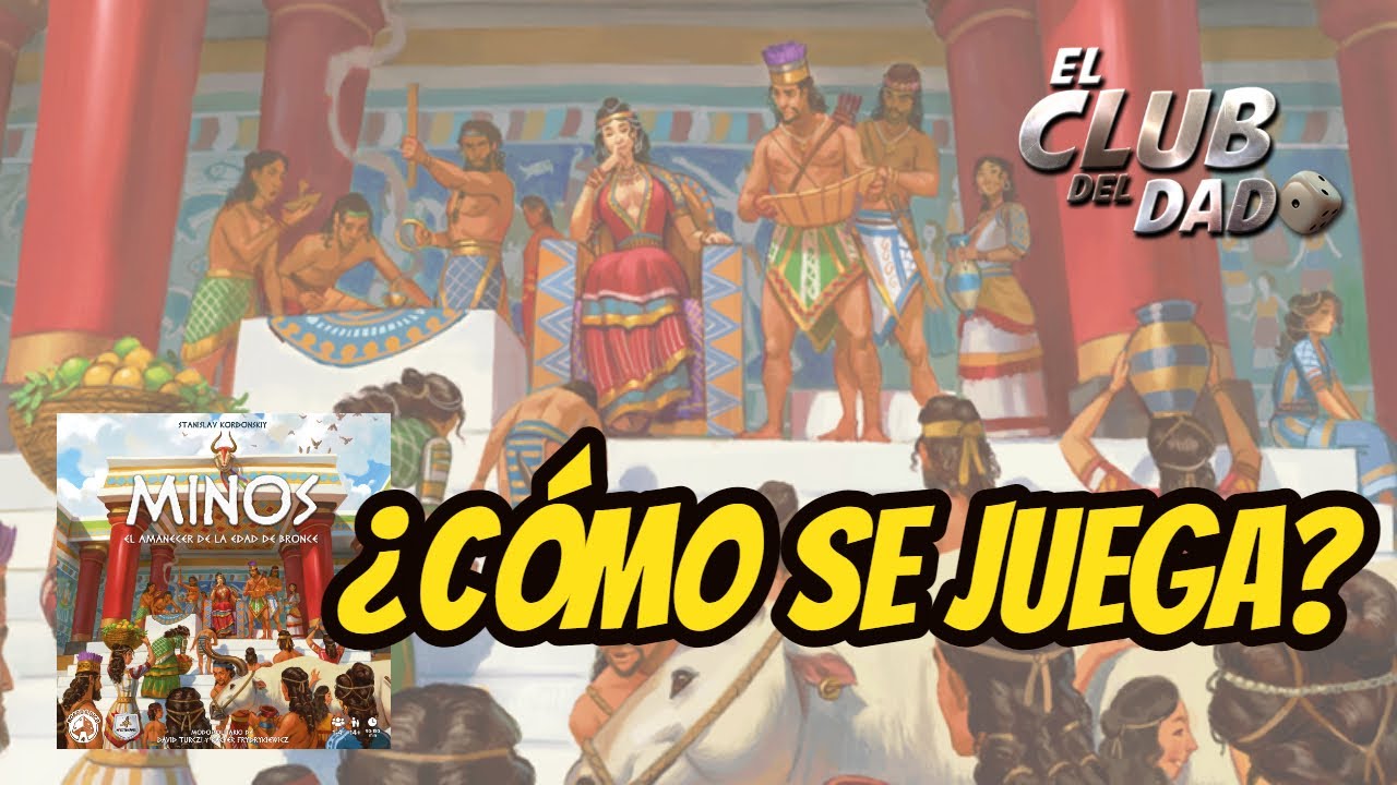 Minos - Reseña / Tutorial - Juego de mesa