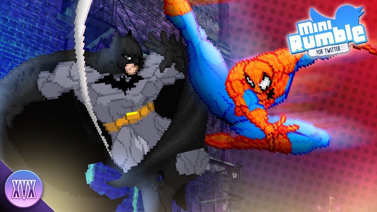Batman vs Spider-man - Mini Rumble from Twitter