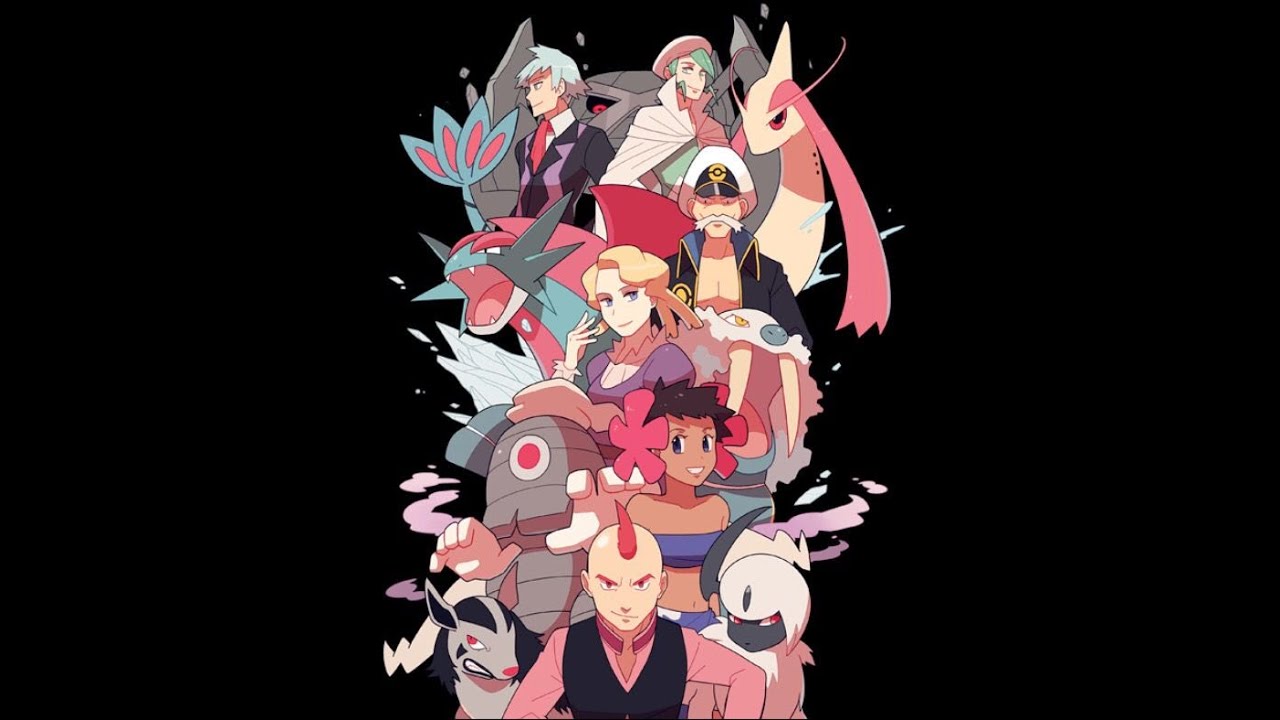 Beating the Omega Ruby Elite Four with my Heart Gold team.