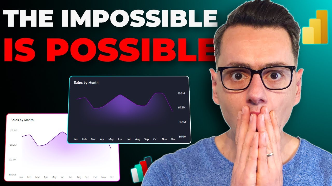 Улучшите свои линейные диаграммы Power BI с помощью градиентной заливки!