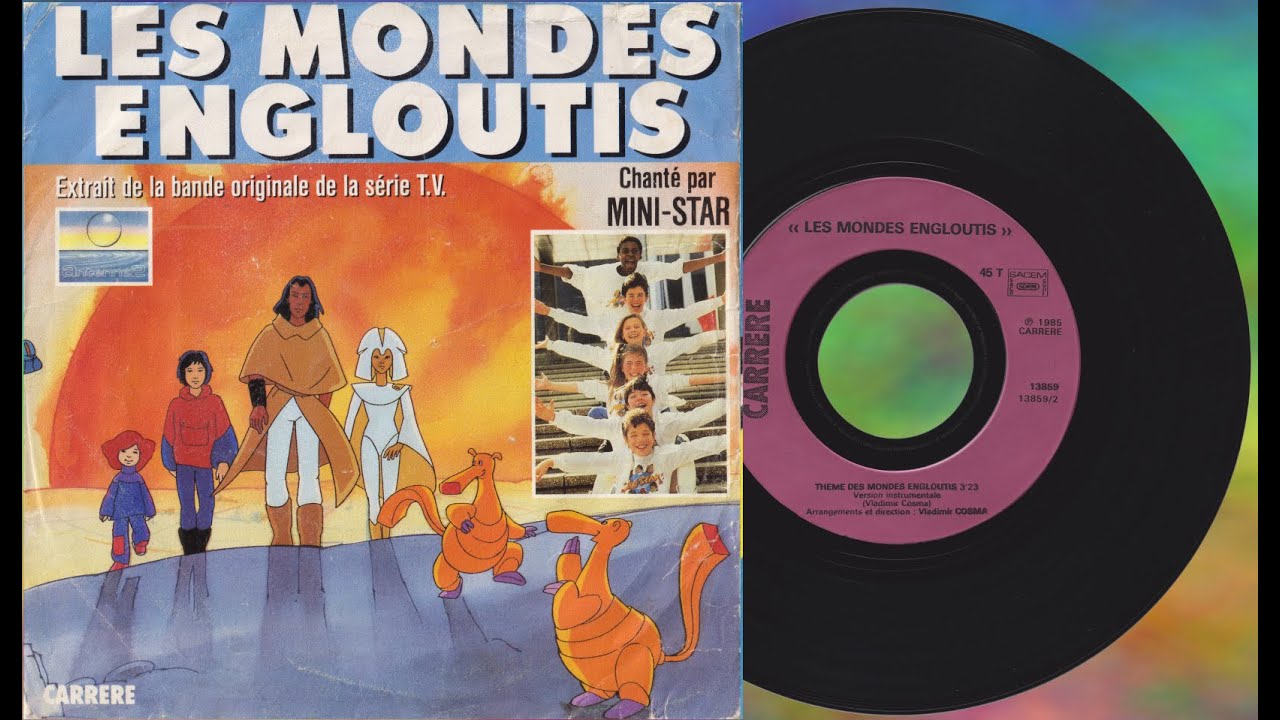 Les monde engloutis - Instrumentale face B [45T 48000Hz.24Bits]