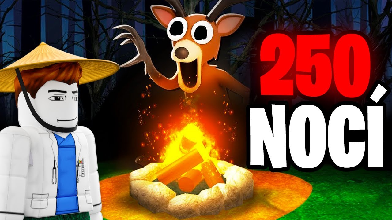 Přežil jsem 250 Nocí ve Strašidelném Lese!