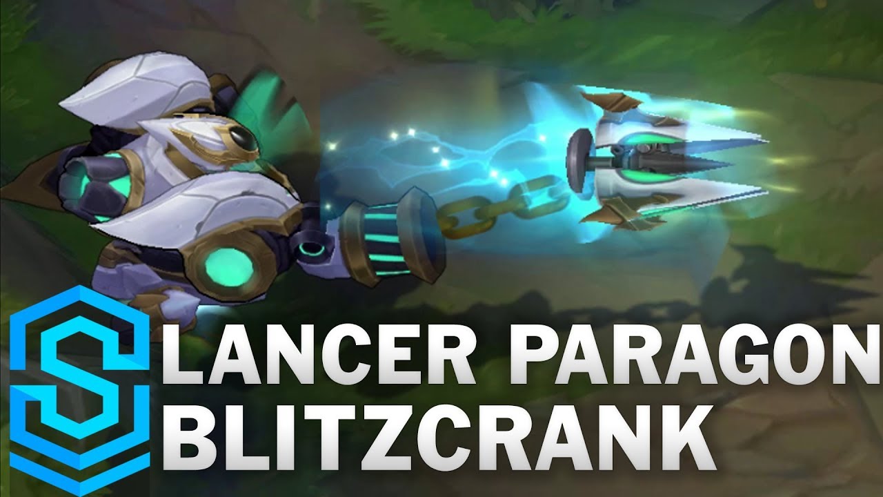 Lancer Paragon Blitzcrank Skin Spotlight - Pre-Release - League of Legends