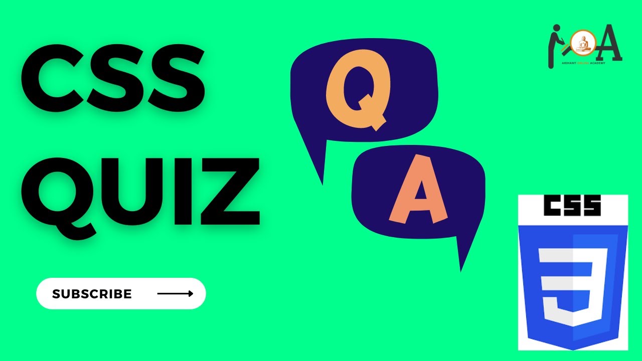 Most Imp MCQs on CSS with detailed solutions | CSS Quiz | Web Technology MCQs