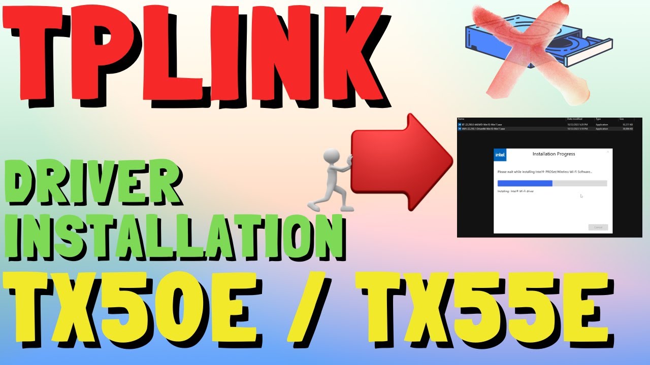TP-LINK TX50E / TX55E DRIVER INSTALL | EASY STEP-BY-STEP FIX!