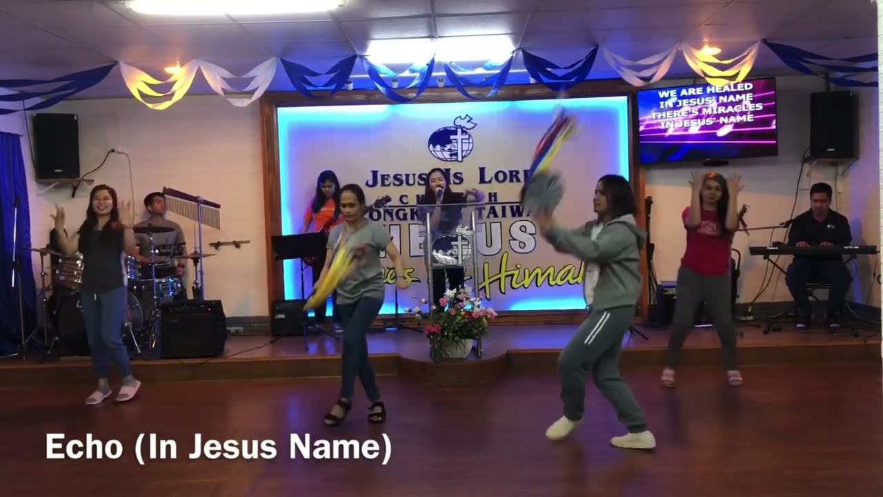 Echo (In Jesus Name) Dance Step