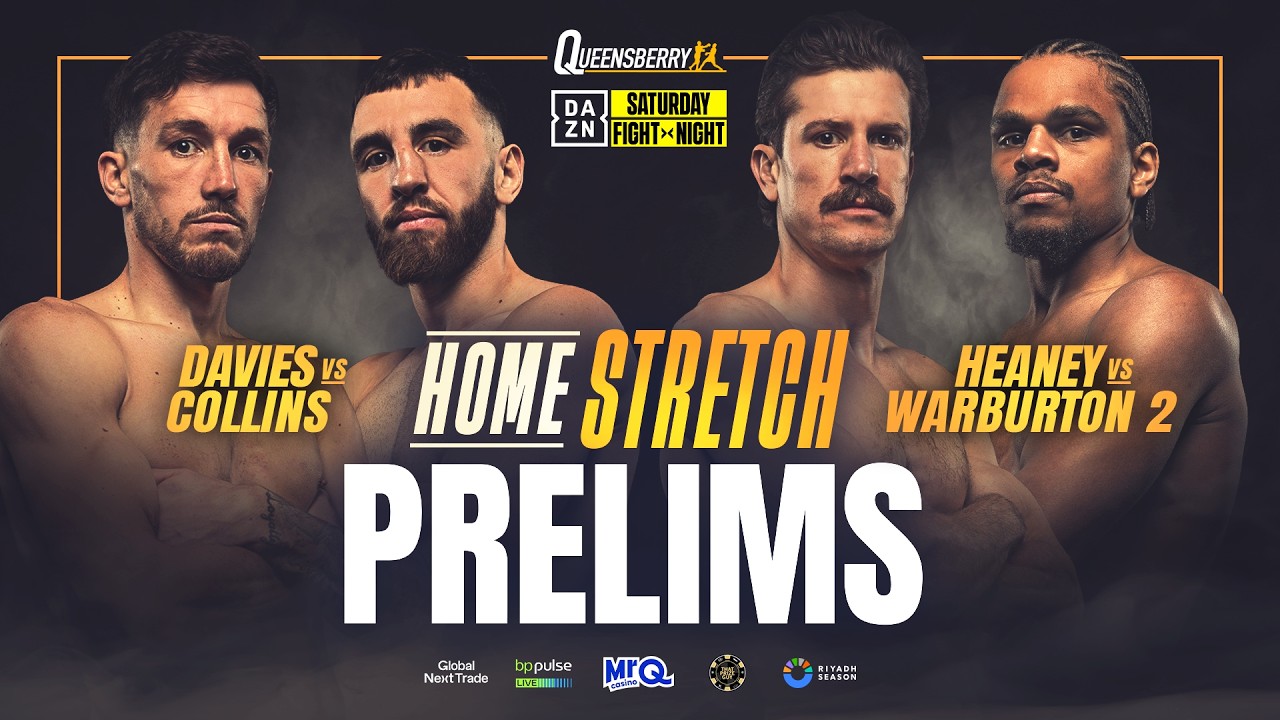 LIVE Prelims | Liam Davies vs Nathaniel Collins | Home Stretch 💥