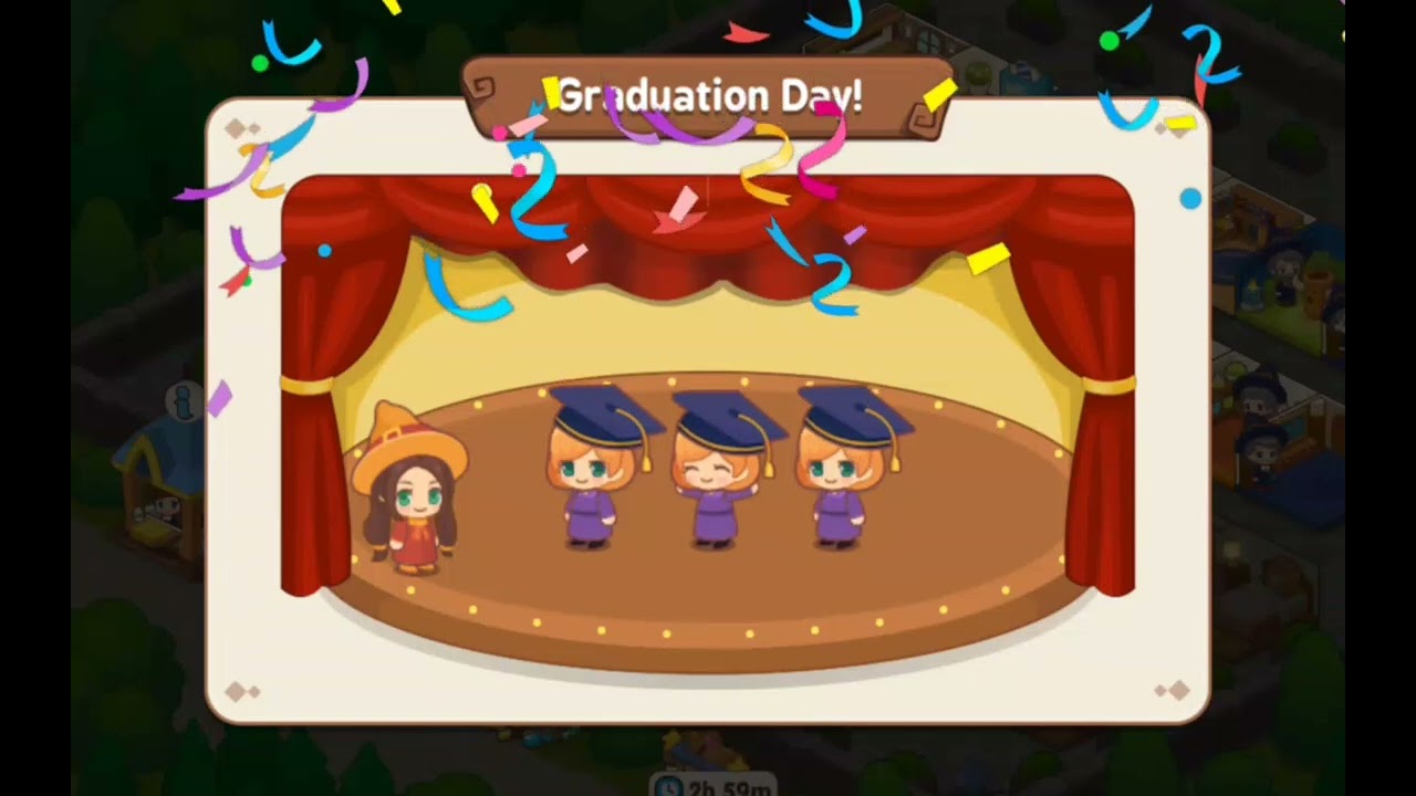 First magic school story graduation day! #magicshoolstory #shorts #playstoregames