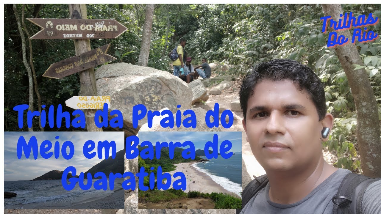 Trilha da Praia do Meio Barra de Guaratiba RJ