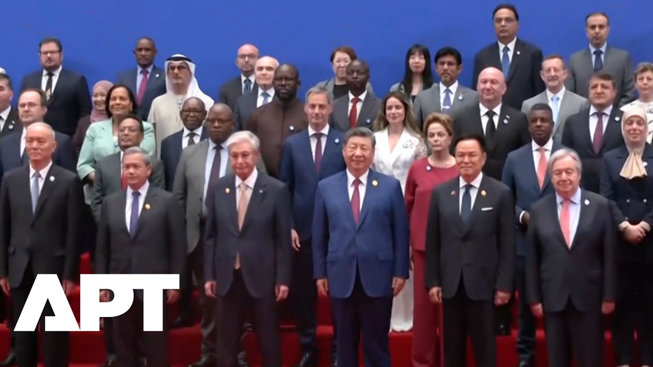 WATCH: Xi Jinping Welcomes World Leaders at AI Summit in Shanghai | APT