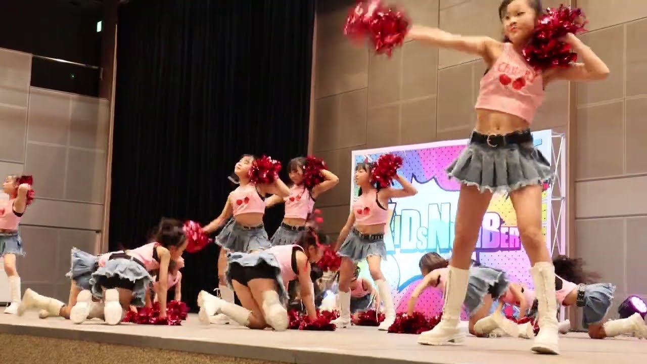 FLAX五日市校FLYGIRLS KIDS 2024/12/1 キッズナンバー