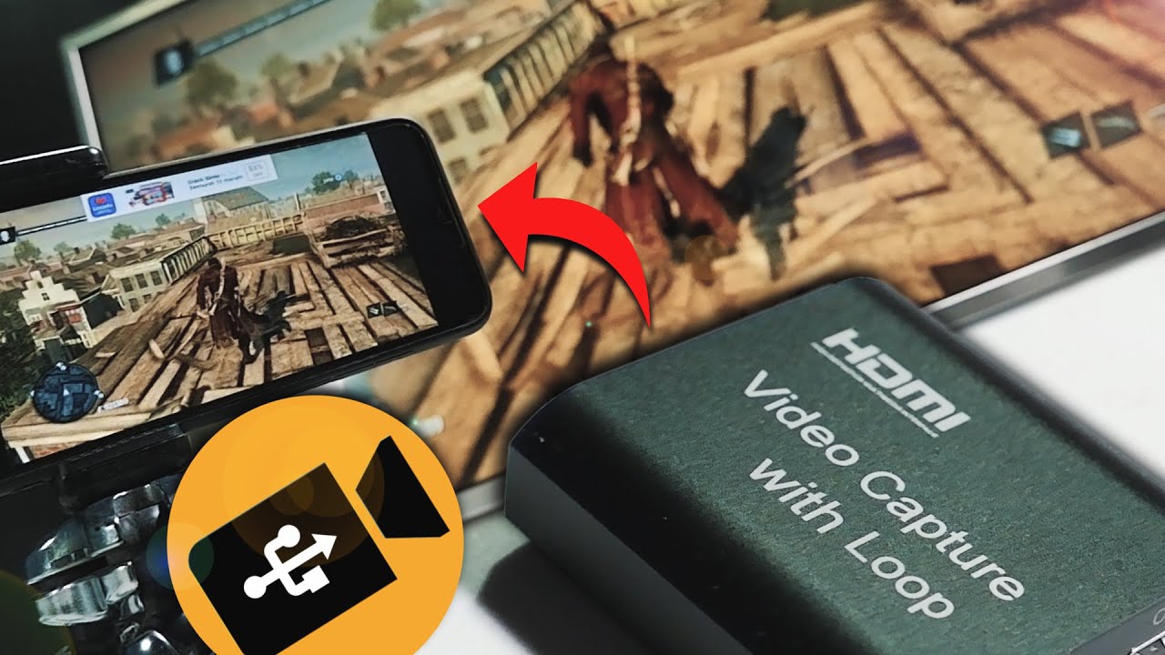 Cara Rekam Gameplay PS3, PS4, Nintendo Switch di Smartphone Dengan USB Camera || HDMI Loop
