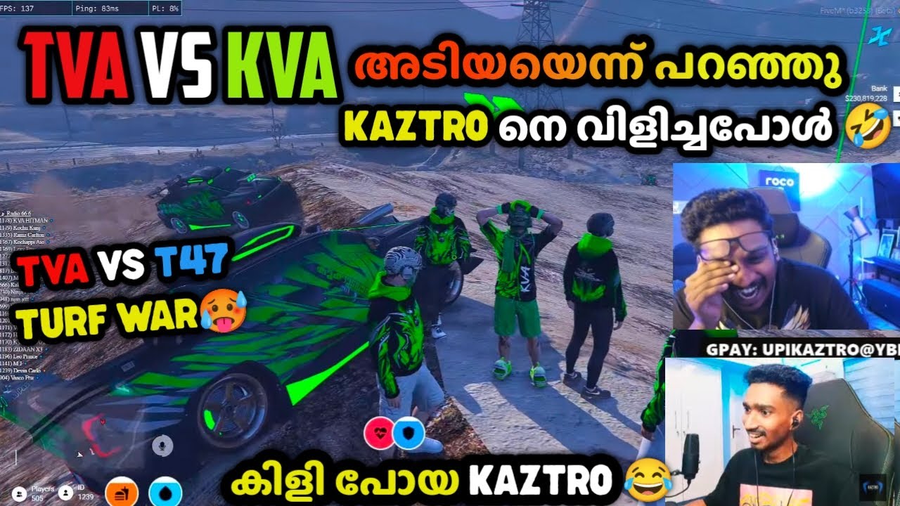 TVA VS KVA അടിയയെന്ന് പറഞ്ഞു KAZTRO നെ വിളിച്ചപോൾ 🤣കിളി പോയ KAZTRO 😂VASU ANNAN ഇജാതി 🤣