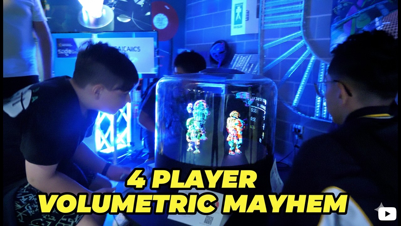 4 Players. One Volumetric Battlefield. Absolute Chaos