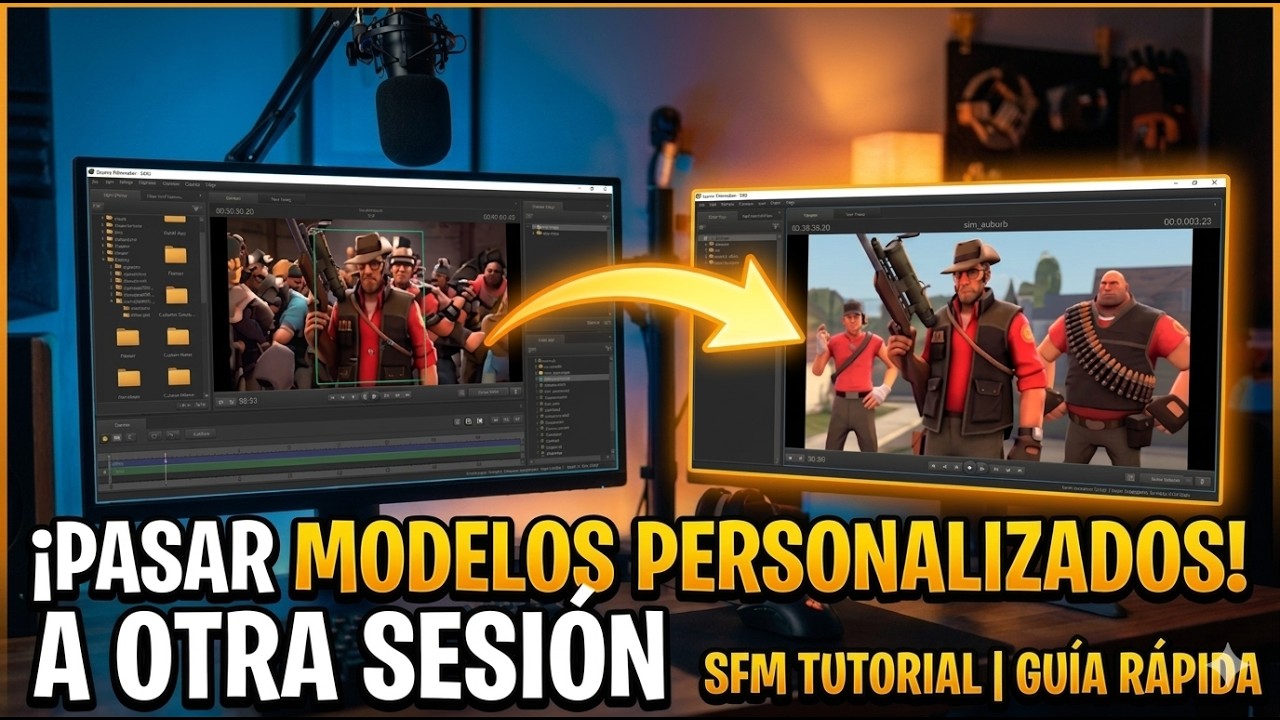 Como pasar modelos personalizados a otras sesiones en SFM