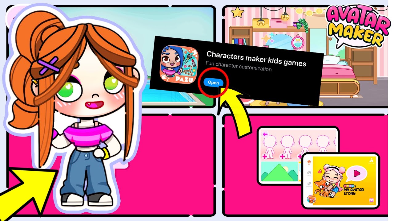 🤩Новая игра AVATAR MAKER/как скачать новую версию Avatar World/НОВЫЕ ФУНКЦИИ/как создать БАССЕЙН