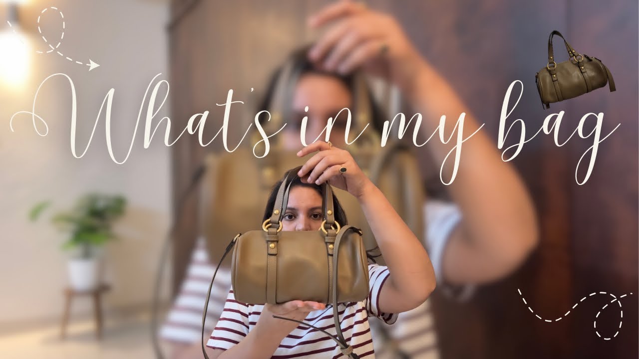 WHAT’S IN MY BAG | EVERYDAY ESSENTIALS