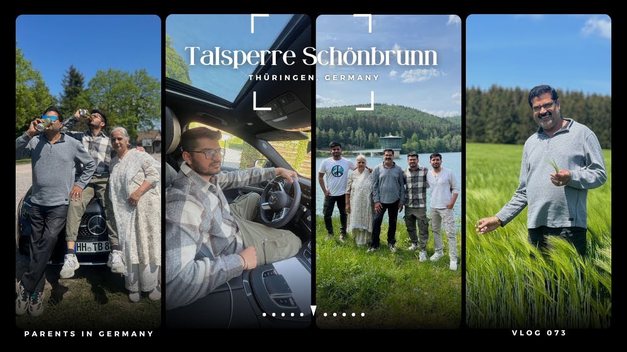 Exploring the Beauty of Talsperre Schönbrunn, Thüringen, Germany | Deepanshu Hans | Hindi