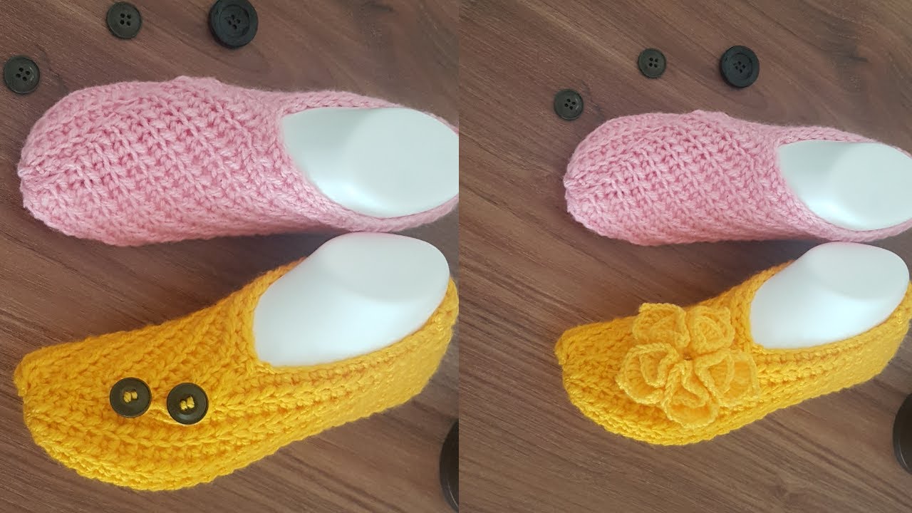 Çeyizlik en kolay patik modeli yapımı /Yeni patik modeli / Bayan patik örnekleri