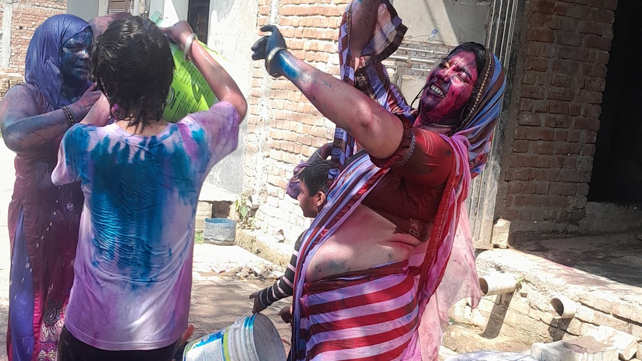 Ladies Holi celebration 