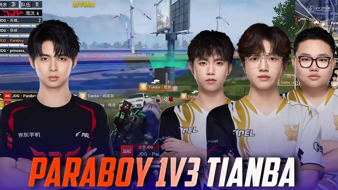 JDG PARABOY 1v3 TIANBA !!🤯🔥 PARABOY & SUNAN ON FIRE!!🔥
