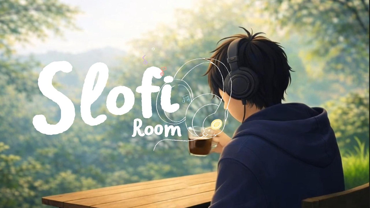 lofi для спокойного утра ☁️ уютное кафе ☕ джаз и пианино | slofi room (без вокала)