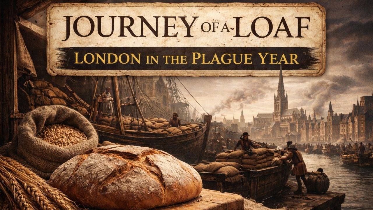 London 1665: Follow a single LOAF of BREAD into LONDON in 1665