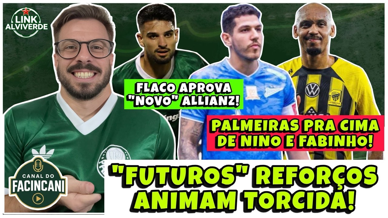 AO VIVO: ALLIANZ LIBERADO PARA PALMEIRAS X MIRASSOL! 🔥“FUTUROS” REFORÇOS ANIMAM TORCIDA NAS REDES! 💚
