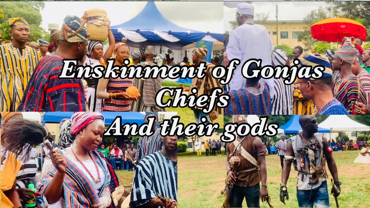 Enskinment of Gonjas Chiefs is unbelievable||And their gods was also there. Ghana West Africa.