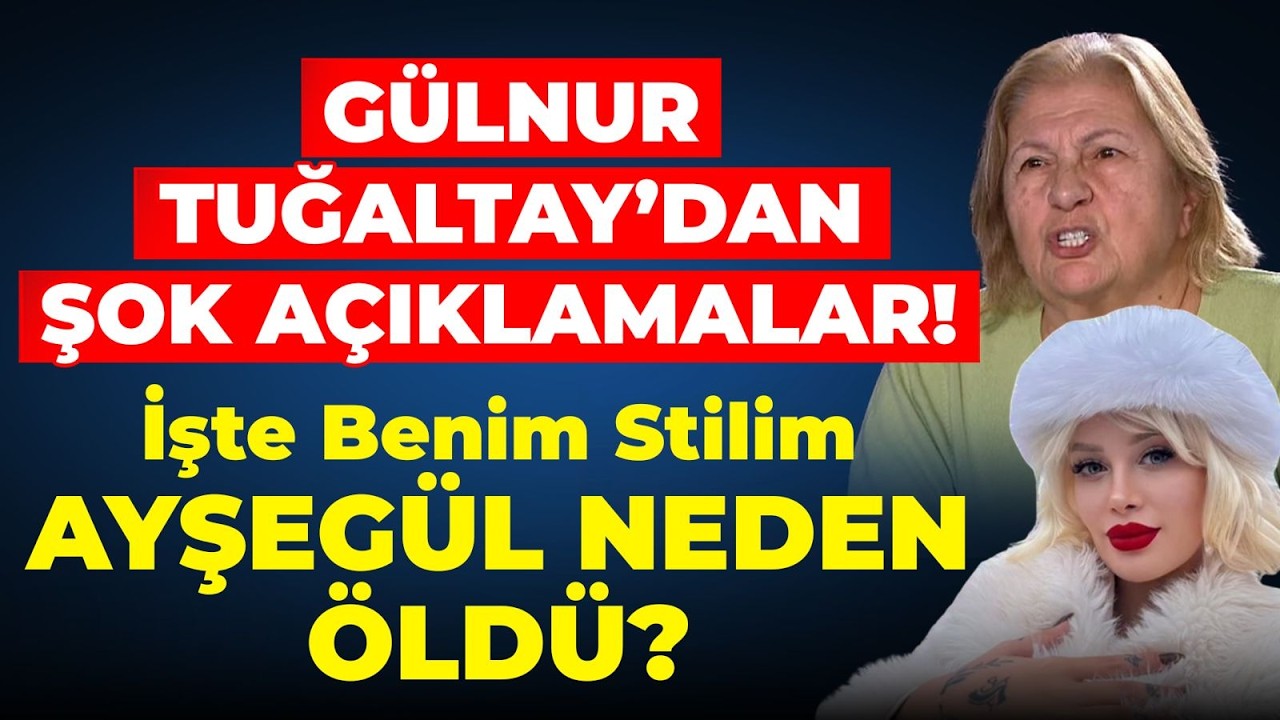 #CANLI G&Uuml;LNUR TUĞALTAY ŞOK A&Ccedil;IKLAMALAR! İŞTE BENİM STİLİM AYŞEG&Uuml;L'E NE OLDU?