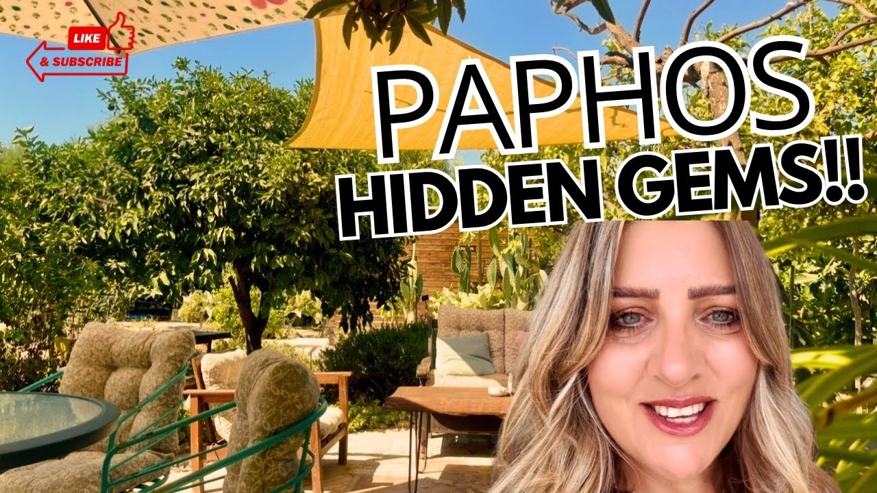 A SECRET GARDEN & HIDDEN GEMS IN PAPHOS | CYPRUS 