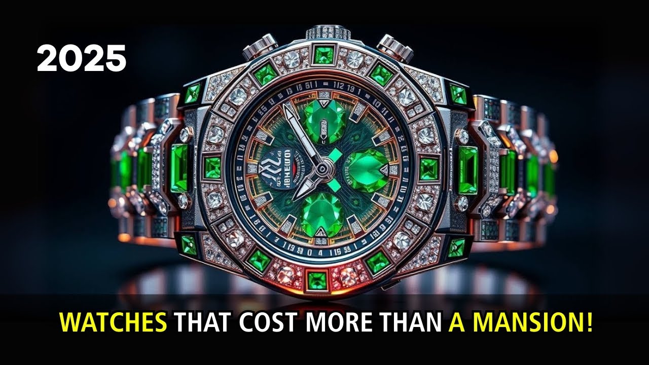 Million-Dollar Timepieces  | Top 10 Most Expensive Watches 2025