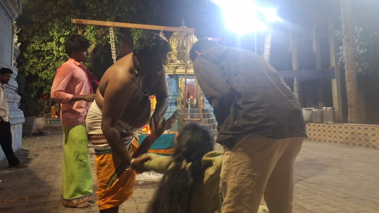 🔱#அங்காளம்மன் 😱அழைக்கும் போது பெண்மீது ✨️#ஆக்ரோஷத்துடன் சாமியாட்டம்|#Nagaraj pambai brand folk music