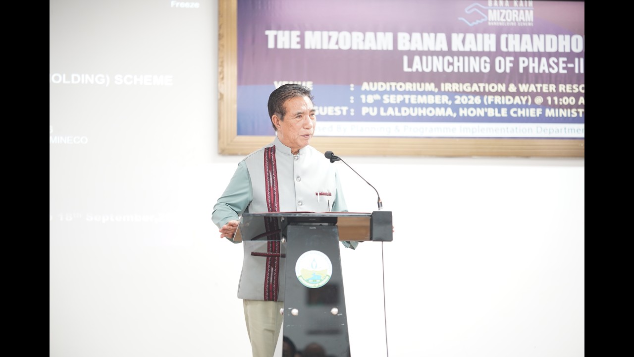 CHIEF MINISTER THUSAWI HAND HOLDING PHASE III HAWNNA @ I&WR AUDITORIUM || 18.9.2026
