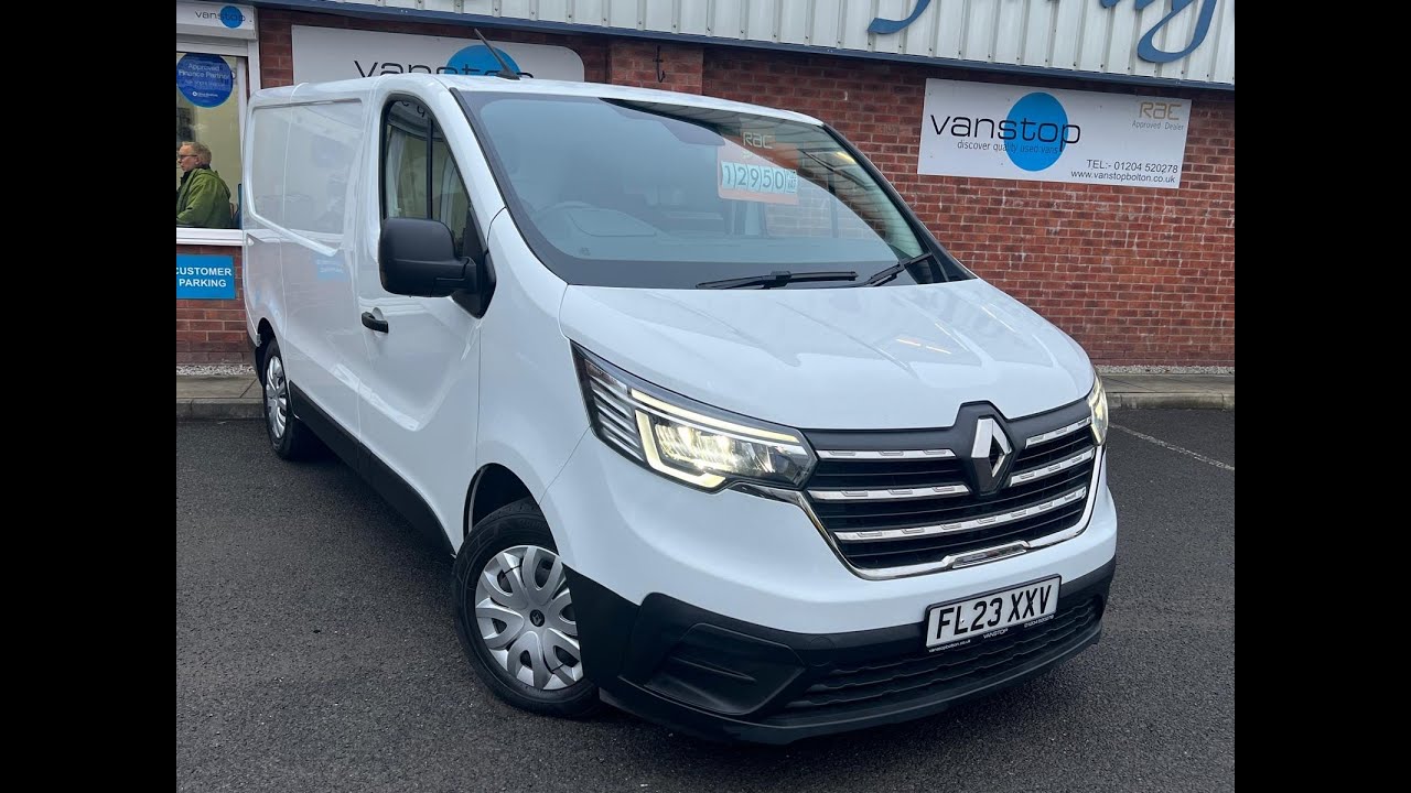 RENAULT TRAFIC2.0 dCi Blue SL28 Business+ Panel Van 5dr Diesel Manual L1 H1 Euro 6 (s/s) (130 ps)