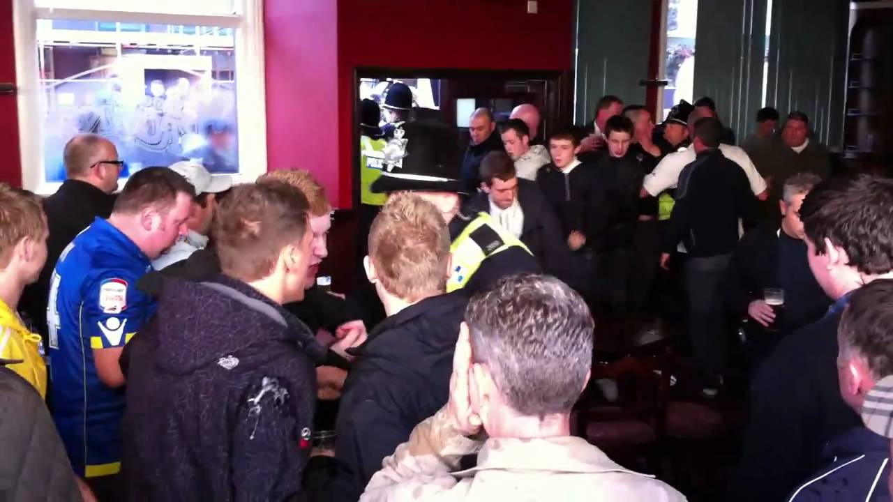 Boro V Leeds Pub fight