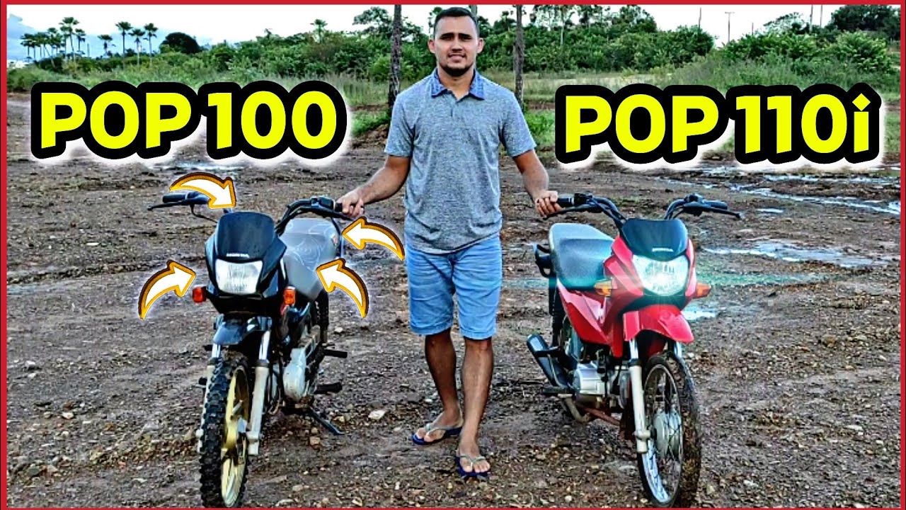 DEFEITOS DA POP 100 QUE A HONDA MUDOU NA POP110i