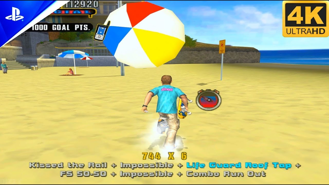 Tony Hawk's Underground 2: FULL GAME WALKTHROUGH (4K 60FPS) REMASTERED GRAPHICS