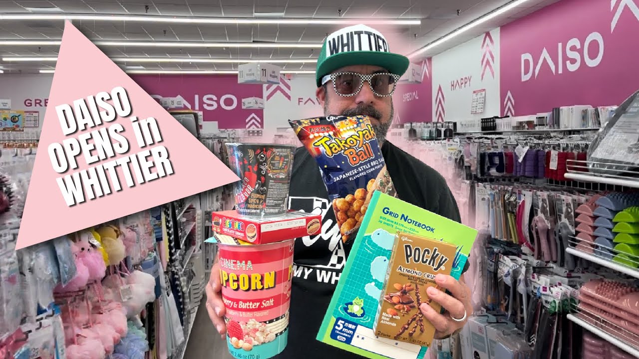 Daiso arrives in Whittier, California | Store Walk Thru | My Whittier