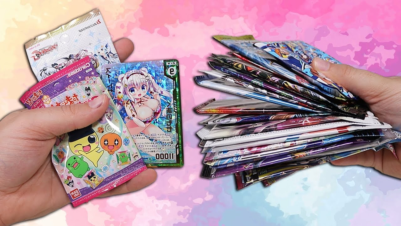 Opening 25 Random Weird Japanese Mystery Booster Packs