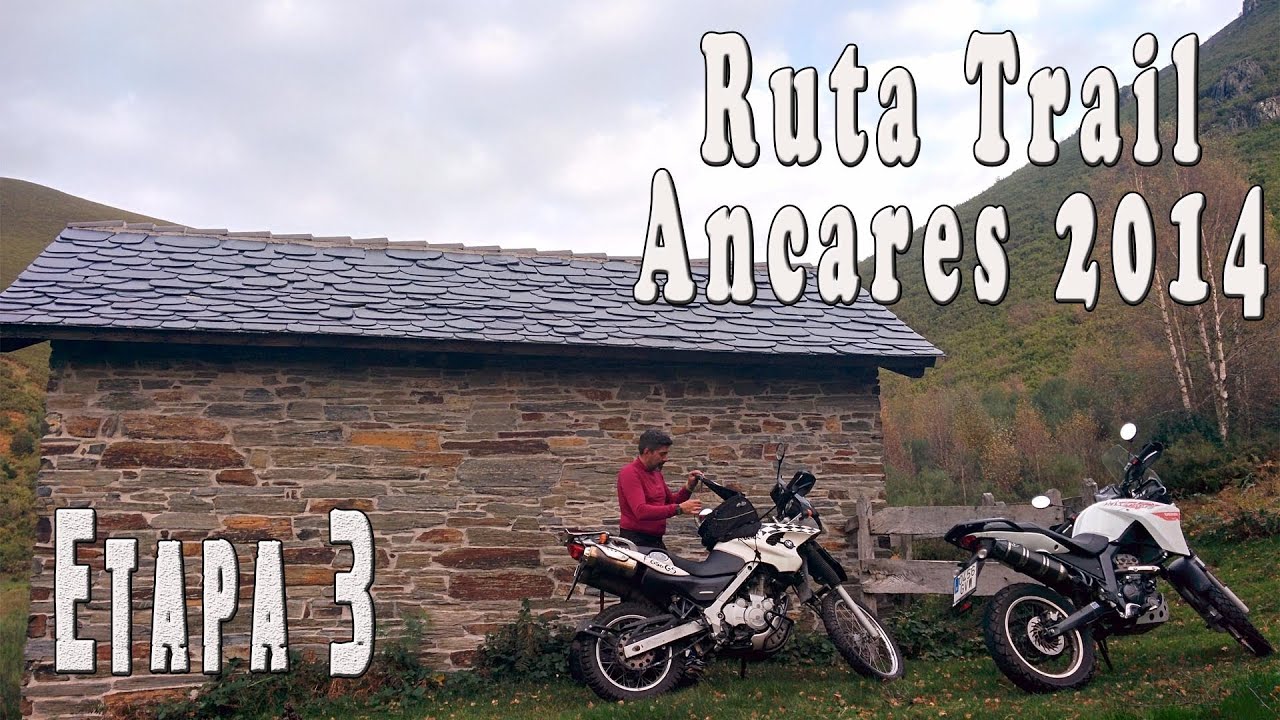 RUTA OFFROAD ANCARES en MOTO TRAIL 2014 - ETAPA 3 (Balouta - Refugio de Sentadores) - DERBI TERRA