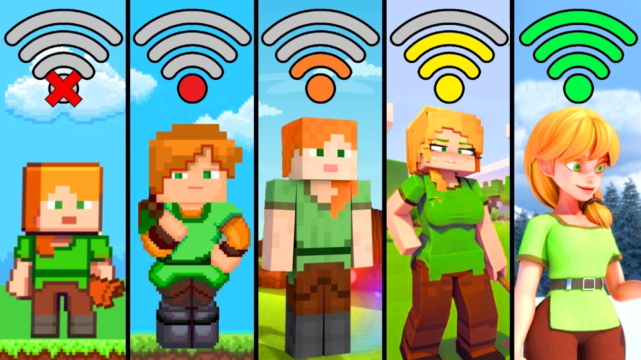 Minecraft со случайным Wi-Fi — подборка