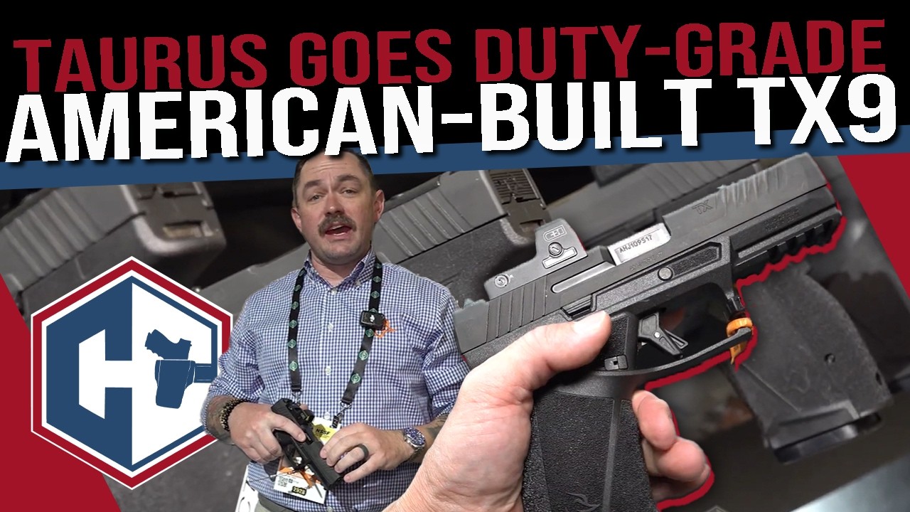 Taurus TX9 дебютирует на выставке SHOT Show 2026 | Модульная конструкция, готовность к установке ...
