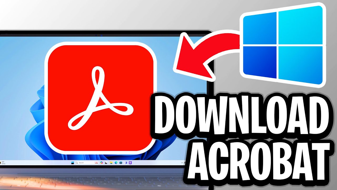 How To Download Adobe Acrobat On Laptop or PC - Step By Step