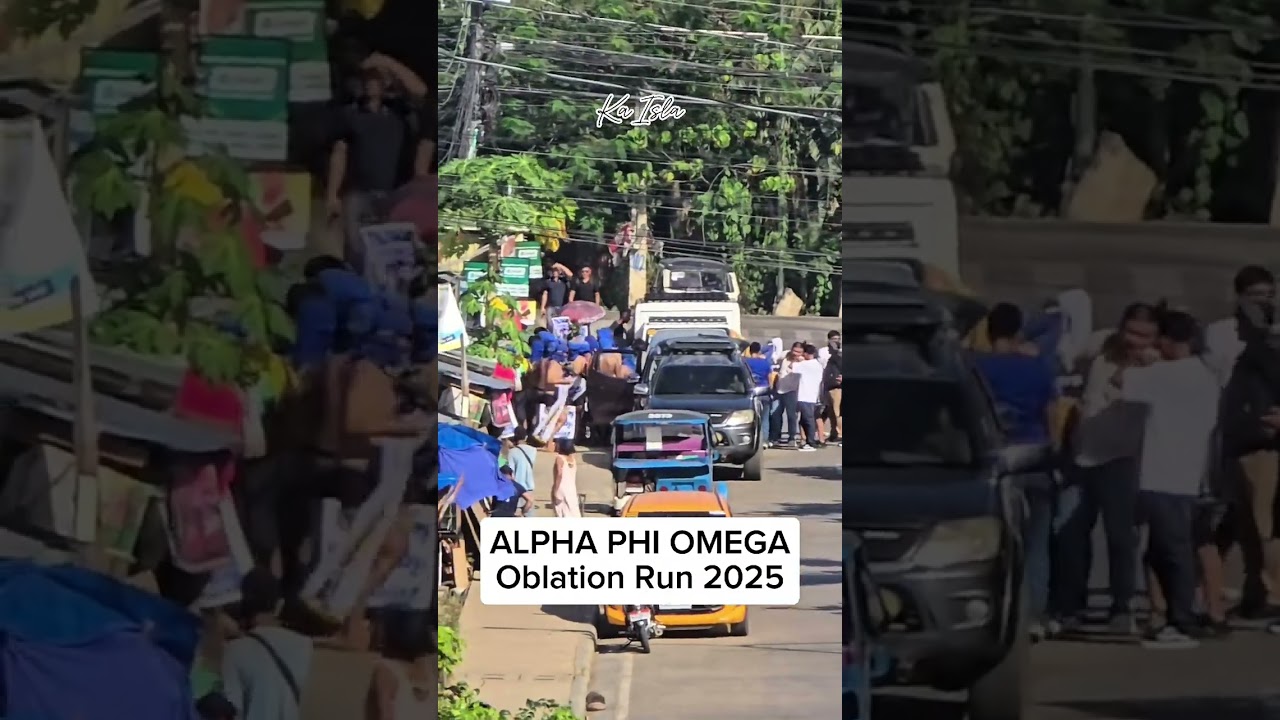 Oblation Run #OblationRun #AlphaPhiOmega #trending #viral #viralvideo