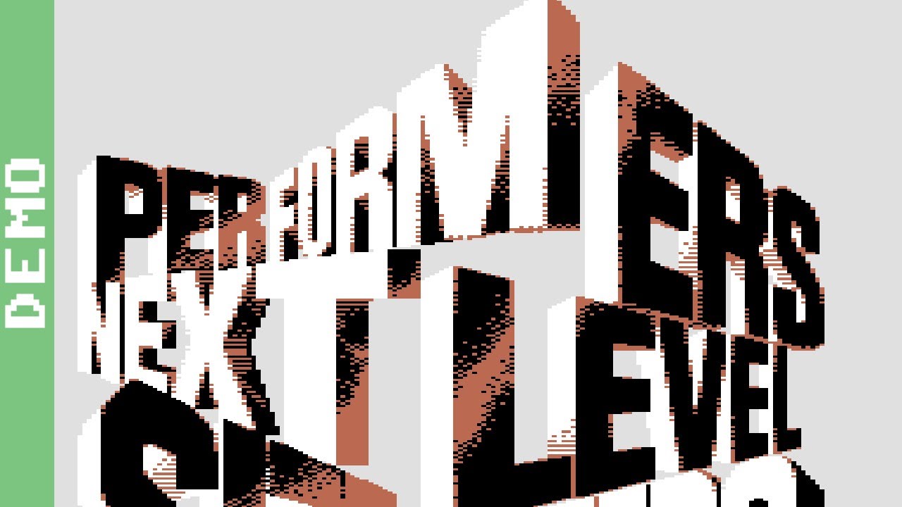 Next Level by Performers - Winning demo at X'2023 (C64) [50 FPS]