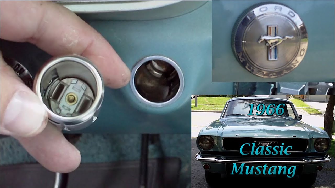 Car Cigarette Lighter - How To Remove and Replace - Classic Mustang
